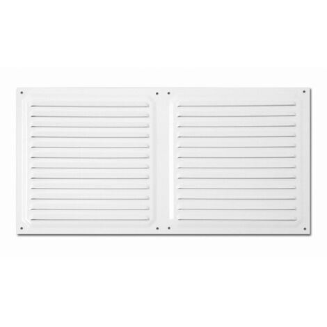 GRILLE LAQUÉE BLANCHE BLISTER - 20X40 CM