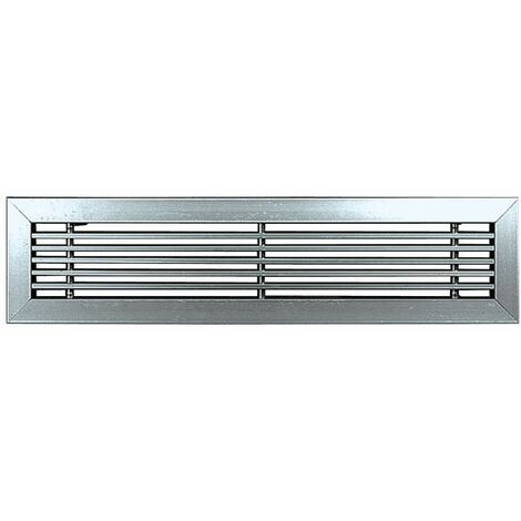 Grille linéaire de soufflage/reprise, blanc, 550 à 1550 m3/h, D 800 x 150 mm S&P (UNELVENT) 850244