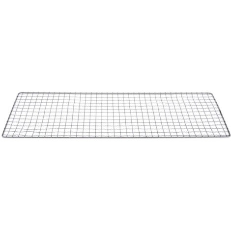 Grille métallique pour barbecue, tapis en acier inoxydable