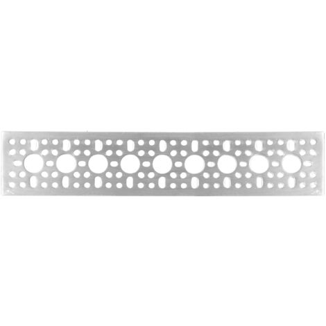 Grille Murale en Aluminium Panneau à Motif Industriel pour Affichage et Contrôle 3123‑0048‑0240