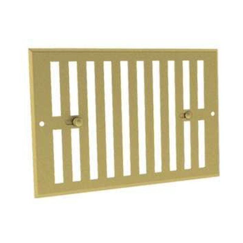 Econoname - Grille obturable aluminium prélaqué doré 170 x 140 - godo - GODO170140 GODO170140