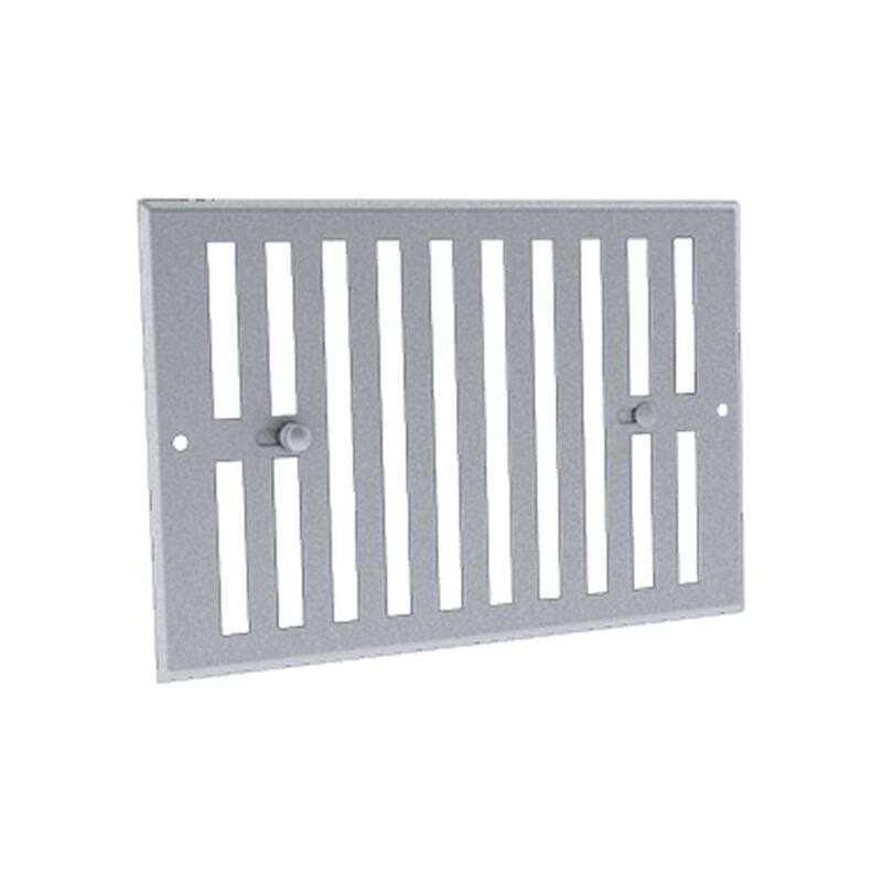 Econoname - Grille obturable aluminium anodisé 245 x 170 - goan - GOAN245170 GOAN245170
