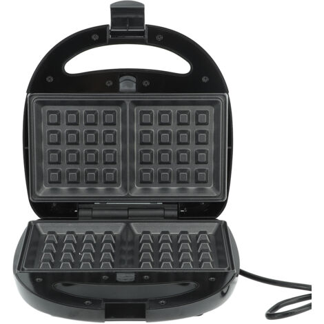 Grille-pain 5 en 1 pour sandwichs, paninis, beignets et grillades - Surface antiadhésive - Prise US 110V