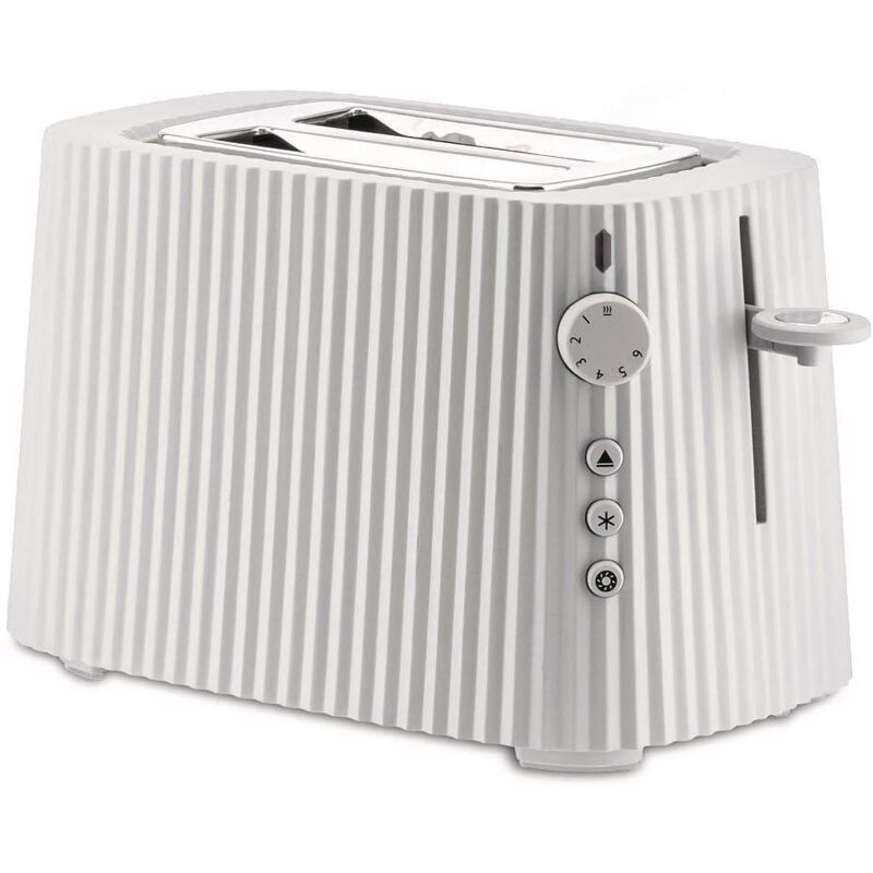 ALESSI Toaster Plisse Weiss MDL08/W weiss