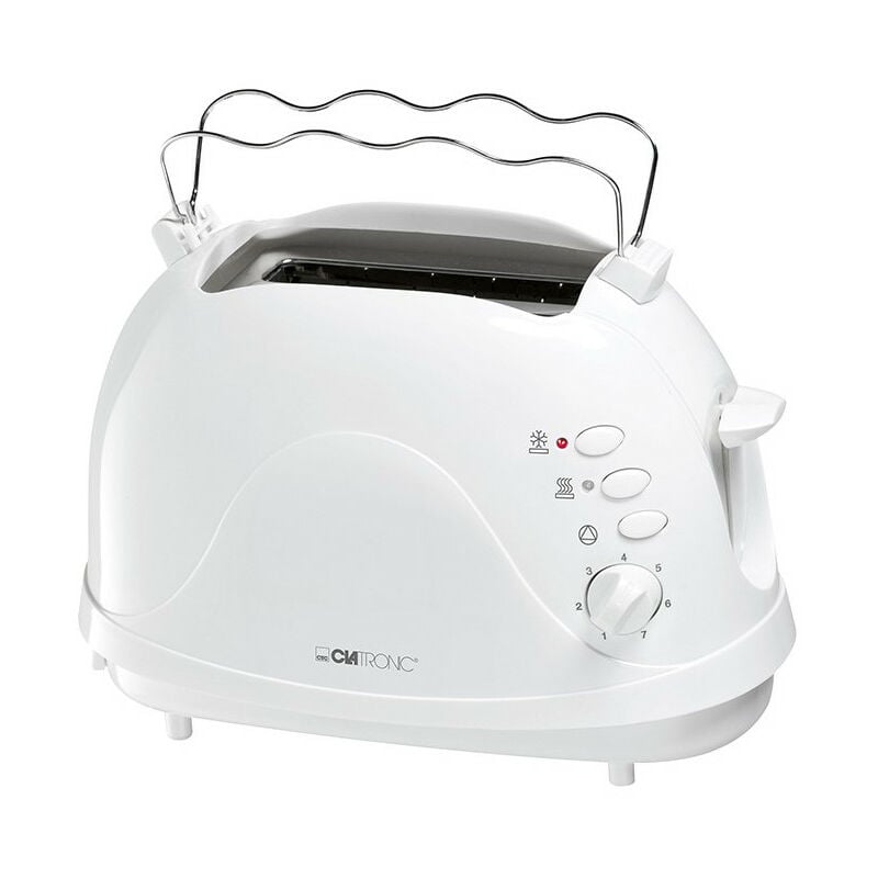 Clatronic - Grille-pain 2 fentes ta 3565 Blanc
