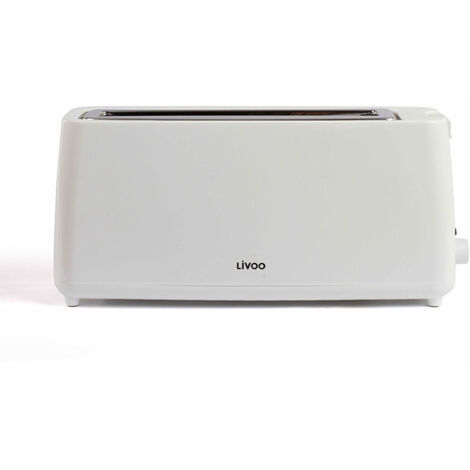 Grille-pain large fente DOD168W blanc - 900W