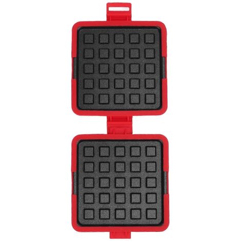 Grille-pain multifonction sans fil antiadhésif pour micro-ondes, idéal pour les gaufres et le petit-déjeuner. - AquaForge