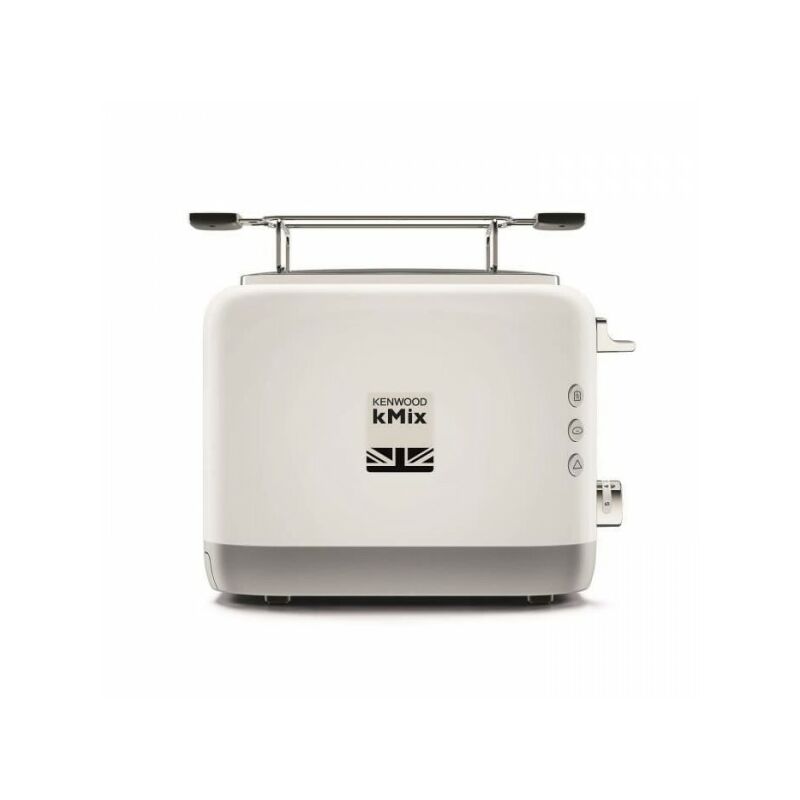 Kenwood - Grille Pain - Toaster Electrique kMix TCX751WH - 2 fentes - Fonction baguette et décongélation - Blanc