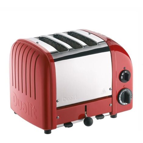 Grille-pains 3 fentes 1700w rouge - Dualit - 30262