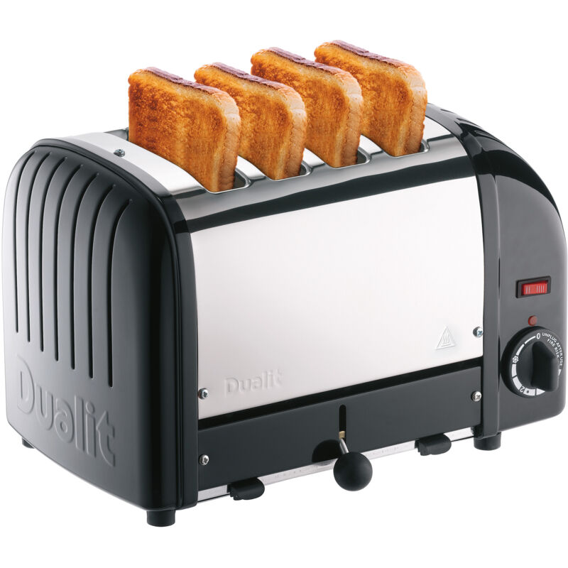 Dualit - Grille-pains 4 fentes 2200w noir mat 40357