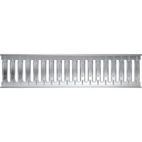 MEA Grille passerelle 0,5 mètre en Acier galvanisé, Classe de Charge A 15 pour Passage piéton. Grille Compatible avec Les caniveaux Largeur 100 mm