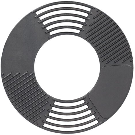 AC-DECO Esschert-Design Plaque Multifonction noire 60 cm fonte