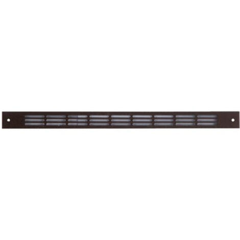 Grille plat interieur simple 275x20mm brun - RENSON - 00478081