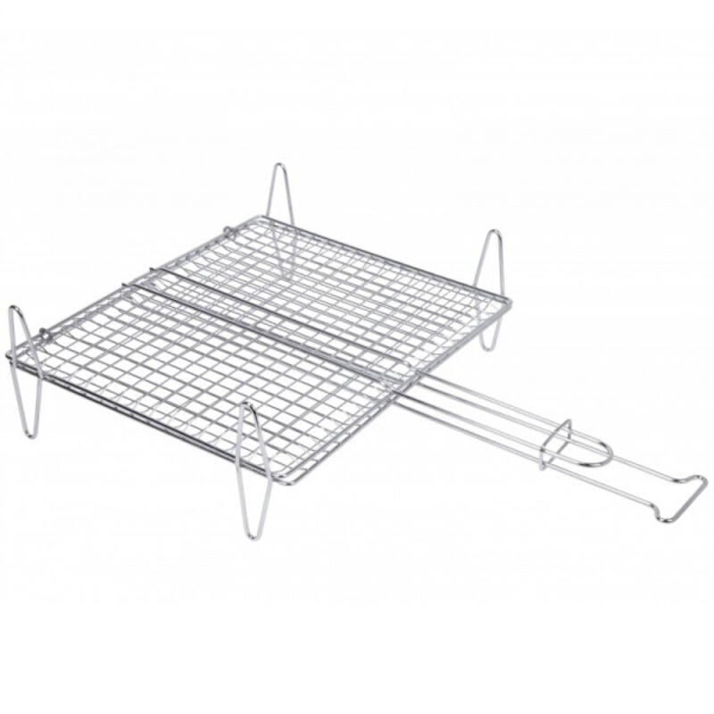 Sauvic - Grille à poisson double 50x50cm galvanisée 2594