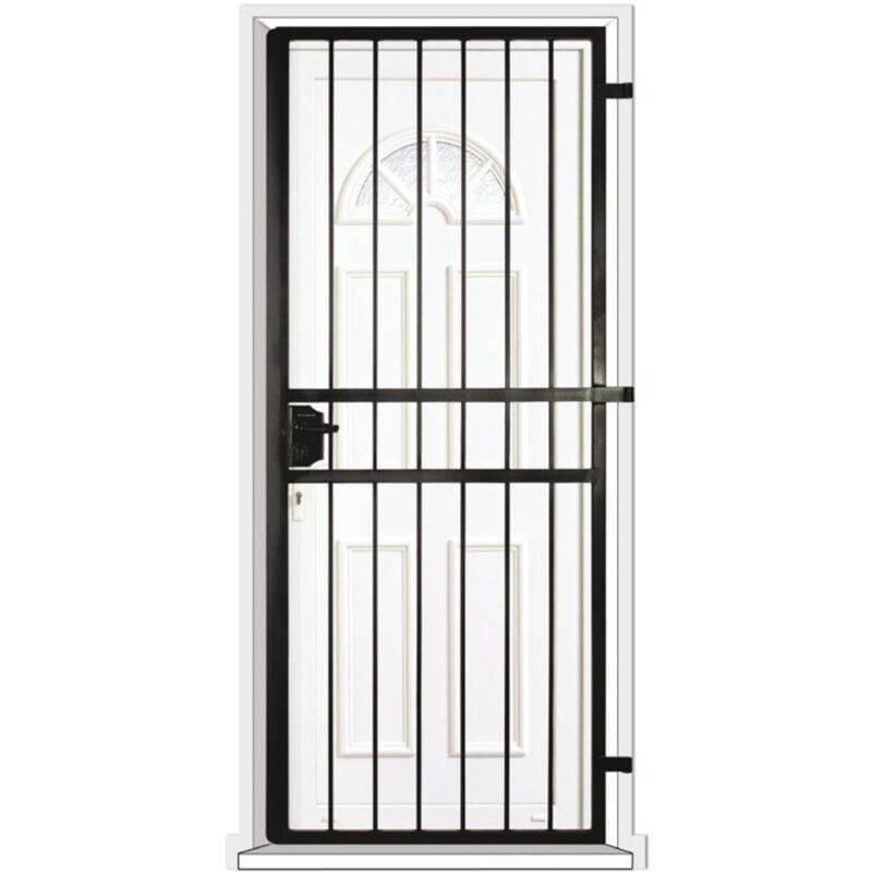 Grille porte Droite -1 vantail pour encadrure H=200 cm x L=80 cm (côte tableau)