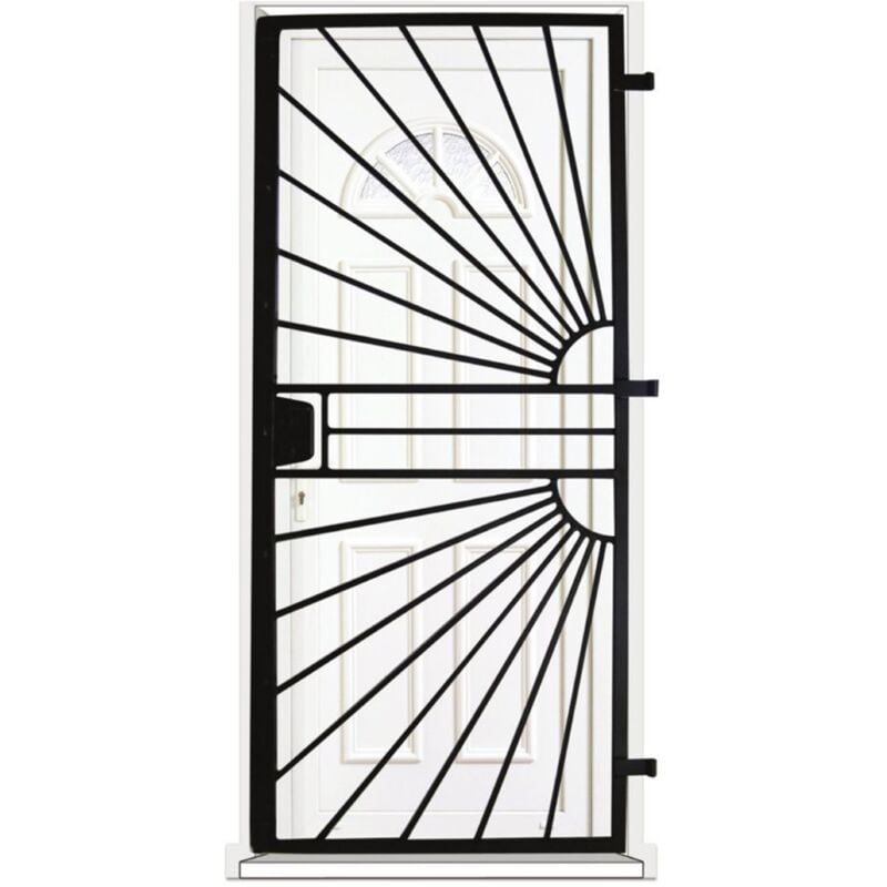 Grille porte Soleil -1 vantail pour encadrure H=200 cm x L=80 cm (côte tableau)
