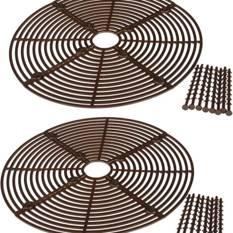 Grille pour pots de fleurs - protection des fleurs