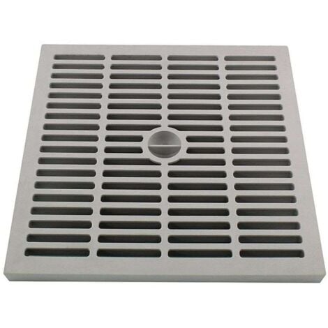 Grille pour Regard de 40 x 40cm pour collecteur des eaux en polypropylène - Grille de Regard renforcé