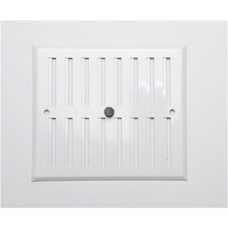 Grille Réglable Aluminium 0.8 Blanc 170x190mm