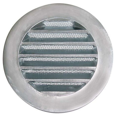 grille ronde aluminium diamètre 155mm