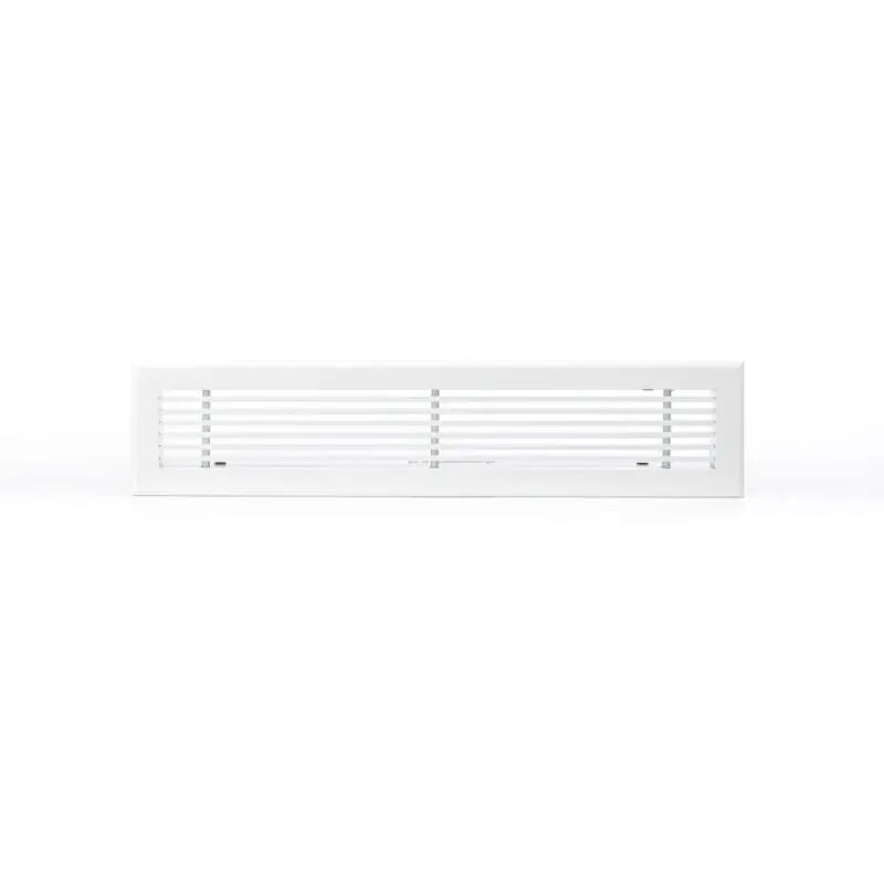 Grille soufflage linEaire 600x150 blanc mat