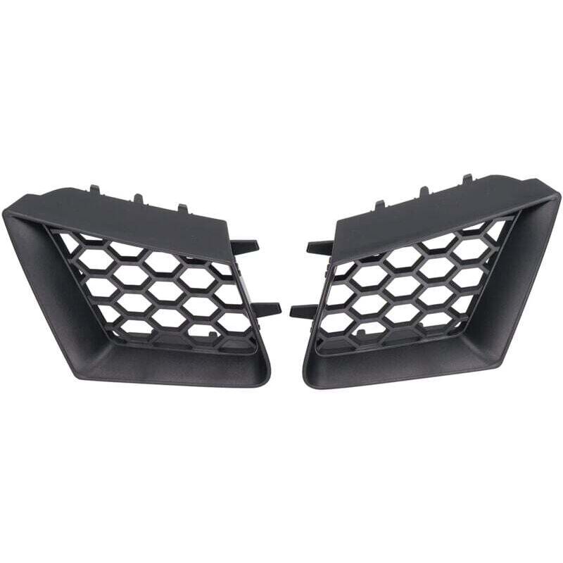 Basetbl - Grille supérieure de pare-choc avant, 2 pièces, gauche droite, noir mat, remplacement pour Seat Ibiza Cordoba 6L 2002 – 2009