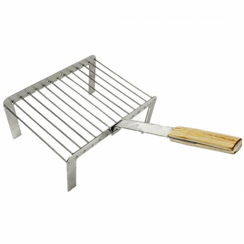 QEM - Grille sur pied en inox avec manche amovible