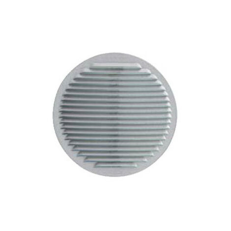 Grille ventilation ronde à clipser Alu-Zinc Ø175