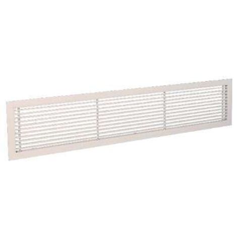 Grilles à barres frontales fixes alu - GRIDLINED WALL 500X100 ANOD - 11050245 ALDES - 11050245