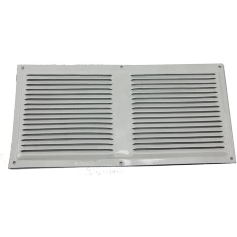 Grilles à visser Caractéristiques : Grille blanche 15x30 mm