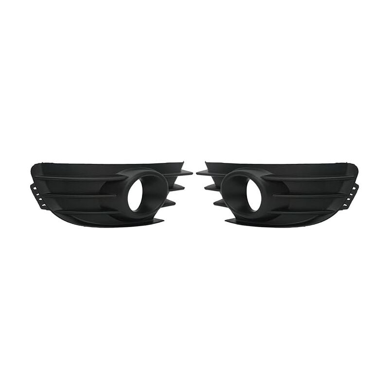 Grilles Automobiles 1 Paire De Pare-Chocs Avant Antibrouillard Calandre Noir Antibrouillard Couvercle Garniture Remplacement Pour Citroën C4