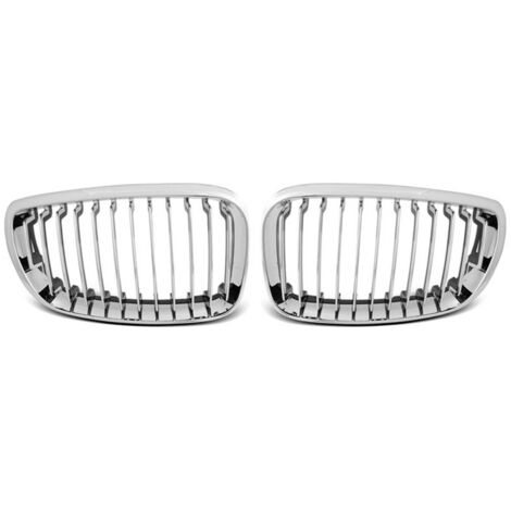 Grilles calandre BMW serie 1 E87/E81/E82/E88 de 2007 a 2013 Chrome-27318106
