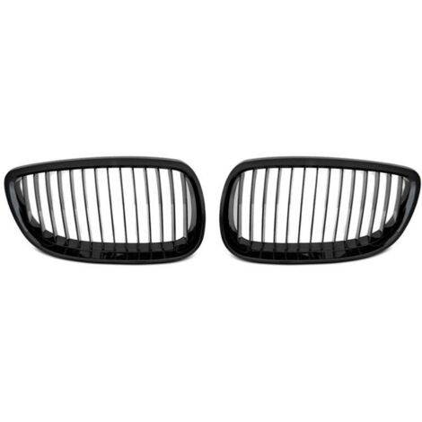 Grilles calandre BMW serie 3 E92/E93 de 2007 a 2010 noir brillant-28699038