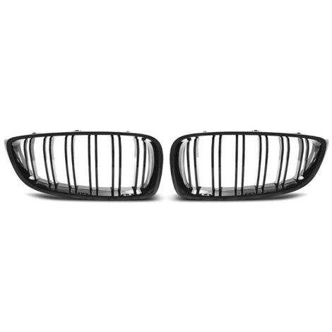 Grilles calandre BMW serie 4 F32/F33/F36 de 2013 a 2020 Noir brillant Double barre-27318100