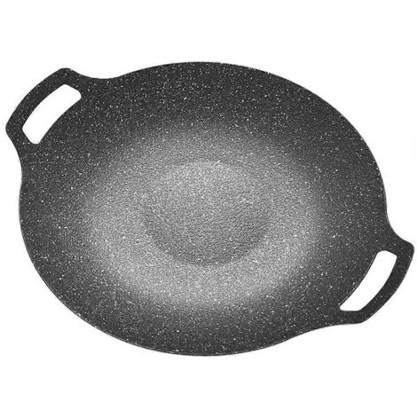 Grilles de barbecue antiadhésives, poêles, plaques de cuisson rondes, plats à four, poêles