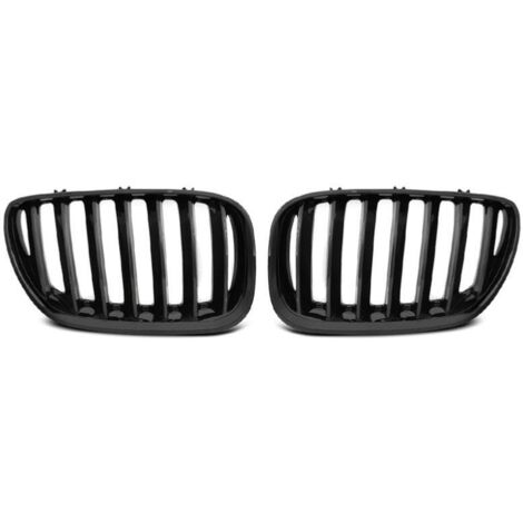 Grilles de calandre BMW X5 E53 LCI de 2004 a 2006 Noir Brillant-28699172