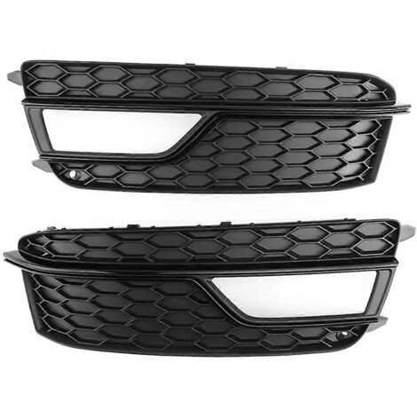 Grilles de feux antibrouillard recouvrant la calandre du pare-chocs avant pour A5 S5--