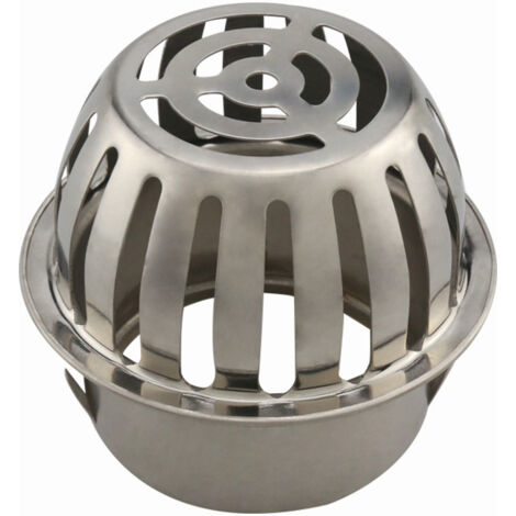 Grilles de gouttière en acier inoxydable, protections de gouttière métalliques pour aider à prévenir les dégâts des eaux.