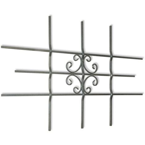 Grilles de sécurité pour fenêtre 69 x 114 cm