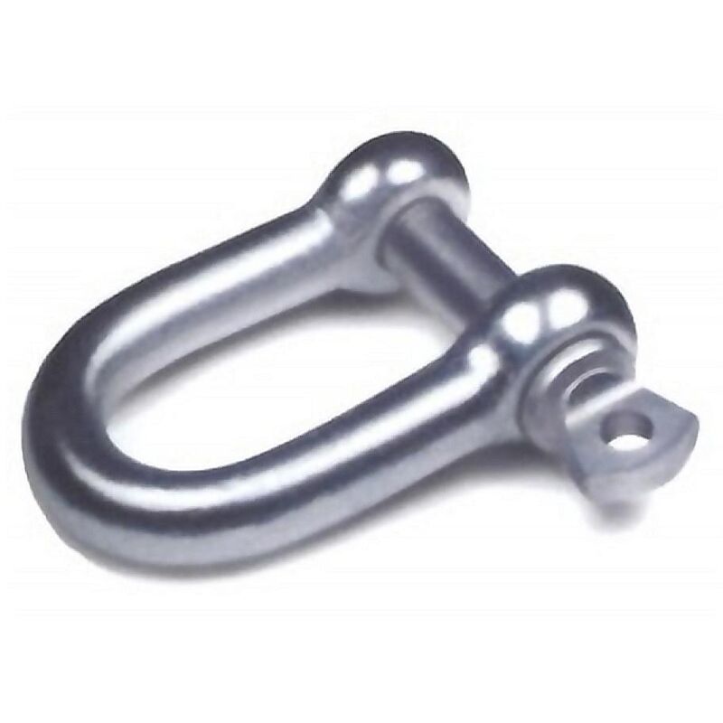 Grillete galvanizado 20 mm sgm/001 , Grillete galvanizado. - Tamaño: 20 mm. - Galvanizado. - Resistente a la corrosión. - Pasador desmontable.