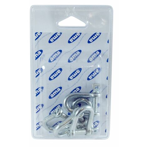Grillo zincato Ø 7mm - 5/16" blister da 5 pezzi