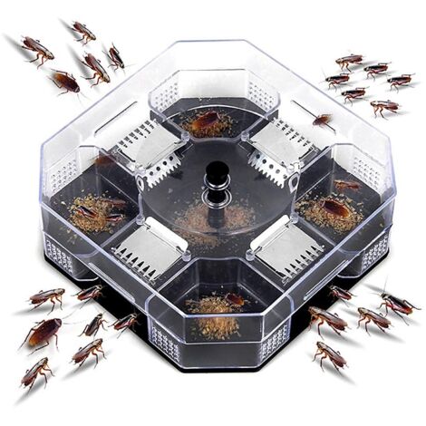Grillons de piège à cafards, boîte de pièges à cafards utiles, cafards réutilisables ménagers, Insecte, Attrape-cafards, Tueur de cafards pour la Cuisine