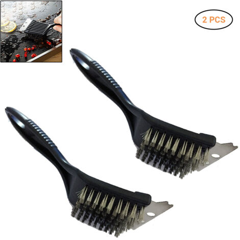 Grillreinigungsbürsten aus Edelstahl, Schaber und Grillreiniger