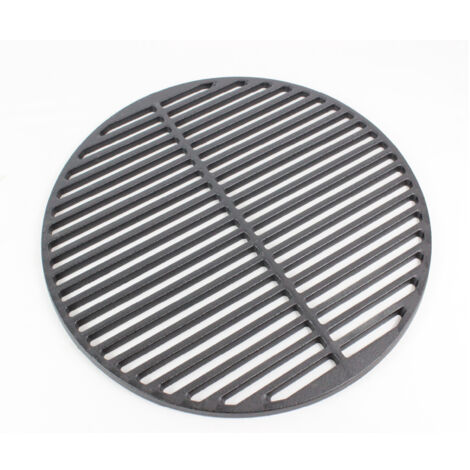Grillrost Ø 34,3 cm rund emailliert Rost Grillgitter Gusseisen Grillplatte