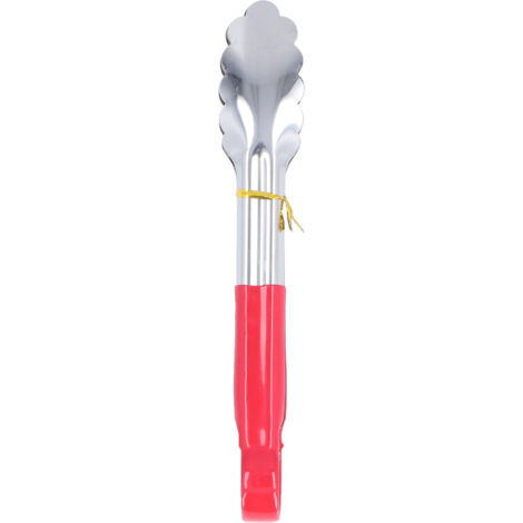 Grillzange aus Edelstahl, 24,5 cm – Ideal zum Kochen und zum Schutz vor Verbrennungen
