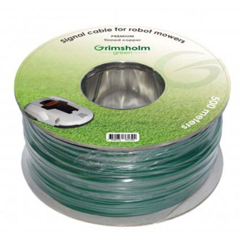 Grimsholm - Cavo Perimetrale Premium 500m per Robot Rasaerba Rame Stagnato