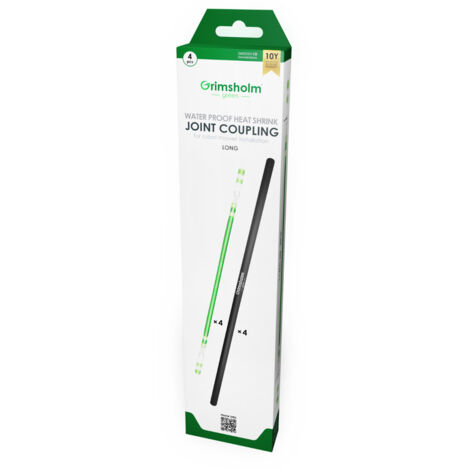 Grimsholm - Giunto Termorestringente Impermeabile Lungo per Robot Tagliaerba (imballo 4 pz)