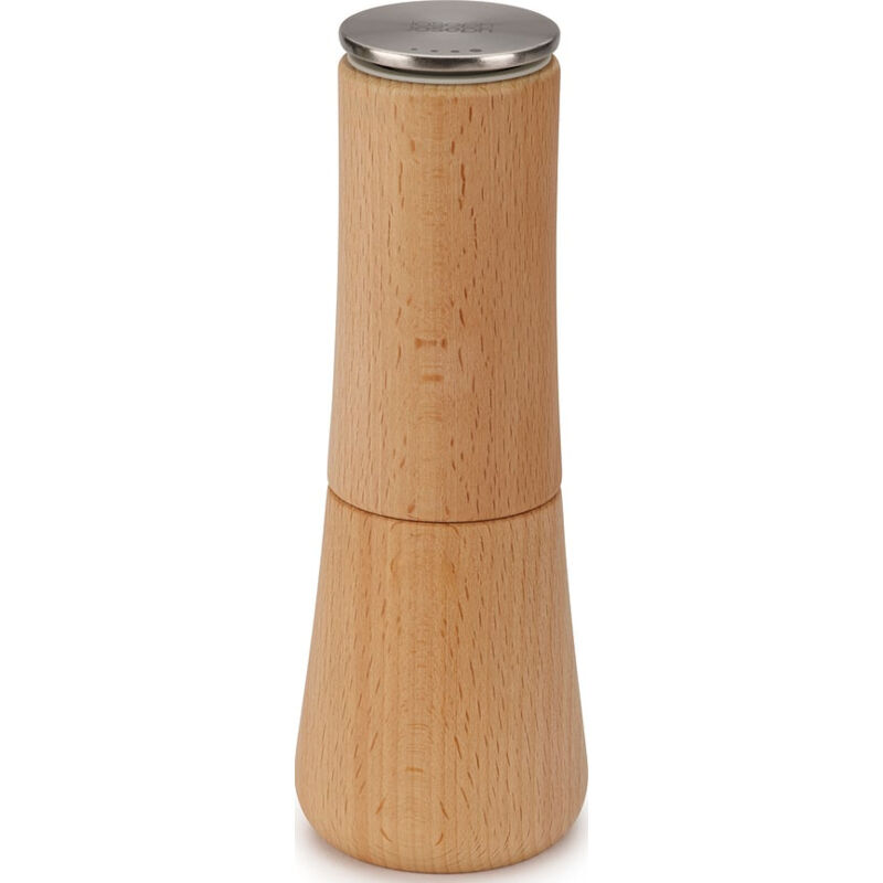 Joseph & Joseph Grinder De Anti-spill Salz De Holz Joseph Milltop™ - Inverted Design, Mechanismus De Keramik, Anpassung De Dicke, Einfach De Nachfüllen, Deckel Top