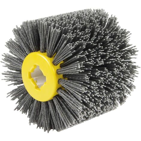 Grinding brushes No. 80, polishing disc, grinding wire wheel, diameter 120 mm, black (No. 80)