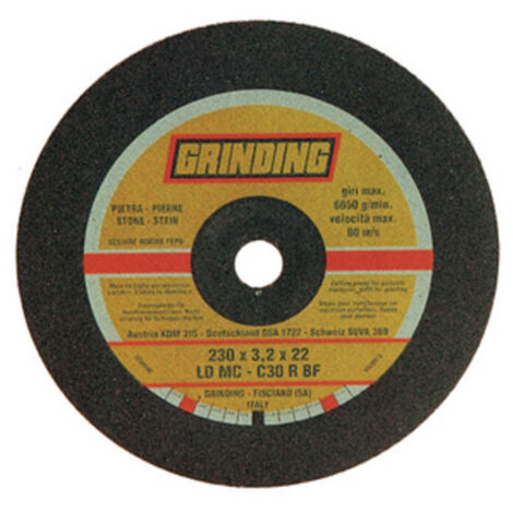 GRINDING DISCO MARMO DEPRES 230X3,2 LDMC- SAINT GOBAIN ABRASIVI- 25,0 pz